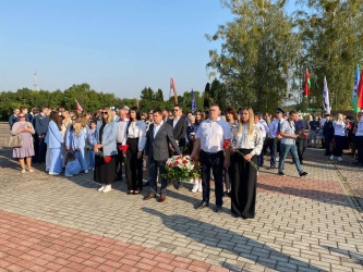 Гродненское агентство приняло участие в митинге, посвященном Дню народного единства