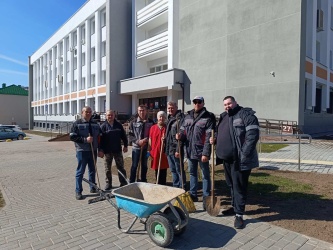 Работники Гродненского агентства приняли участие в субботнике!