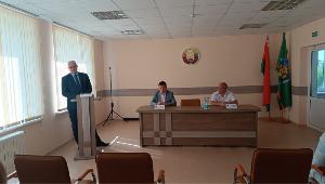 Председатель Госкомимущества с рабочим визитом посетил Волковысский филиал Гродненского агентства по государственной регистрации и земельному кадастру