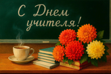С Днём учителя!